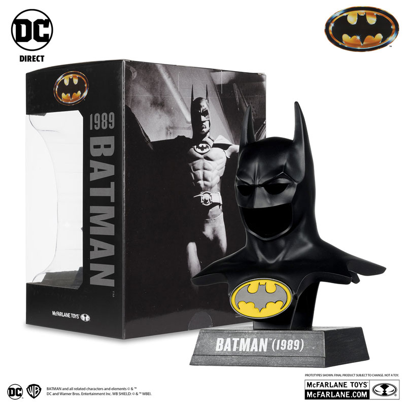 ＤＣダイレクト　1/1スケール レプリカ　バットマン カウル　マスク 1989 DCダイレクト 1/1スケール レプリカ バットマン カウル マスク