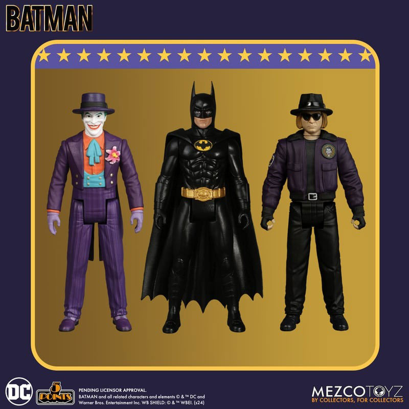 5ポイント/ BATMAN 3.75インチ アクションフィギュア 3種セット AmiAmi [Character & Hobby Shop] | 5 Point / BATMAN 1989: 3.75 Inch
