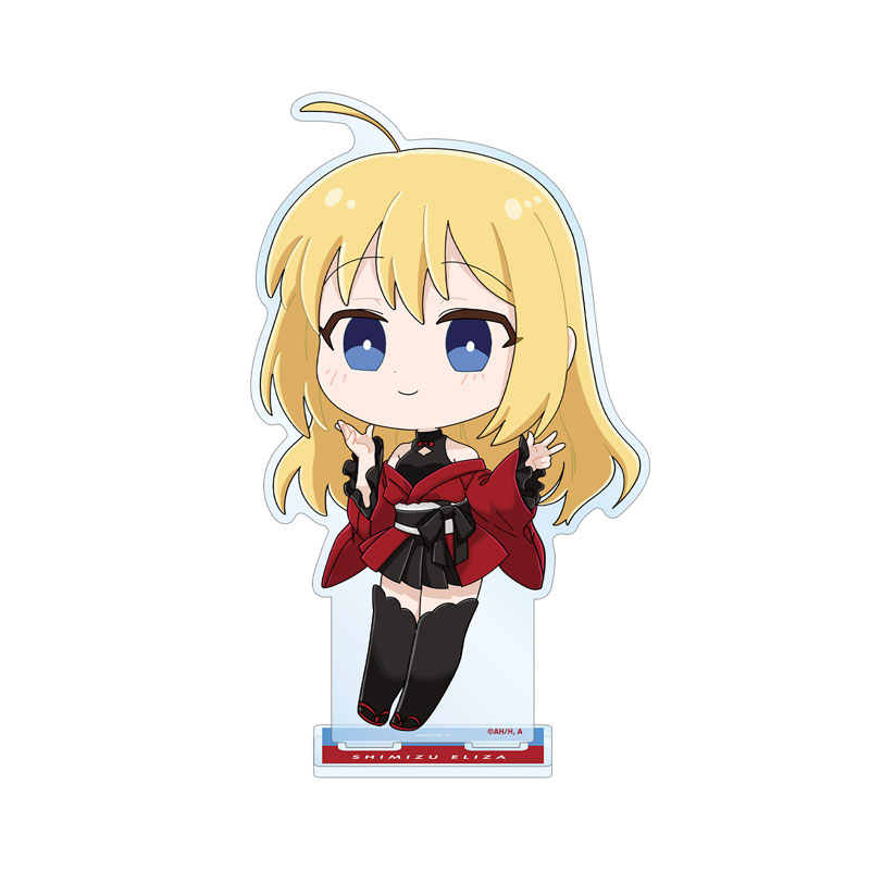 AmiAmi [Character & Hobby Shop] | Anime "BOCCHI THE ROCK!" Eliza Shimizu  Chibi Chara Red Dress ver. BIG Acrylic Stand(Released)