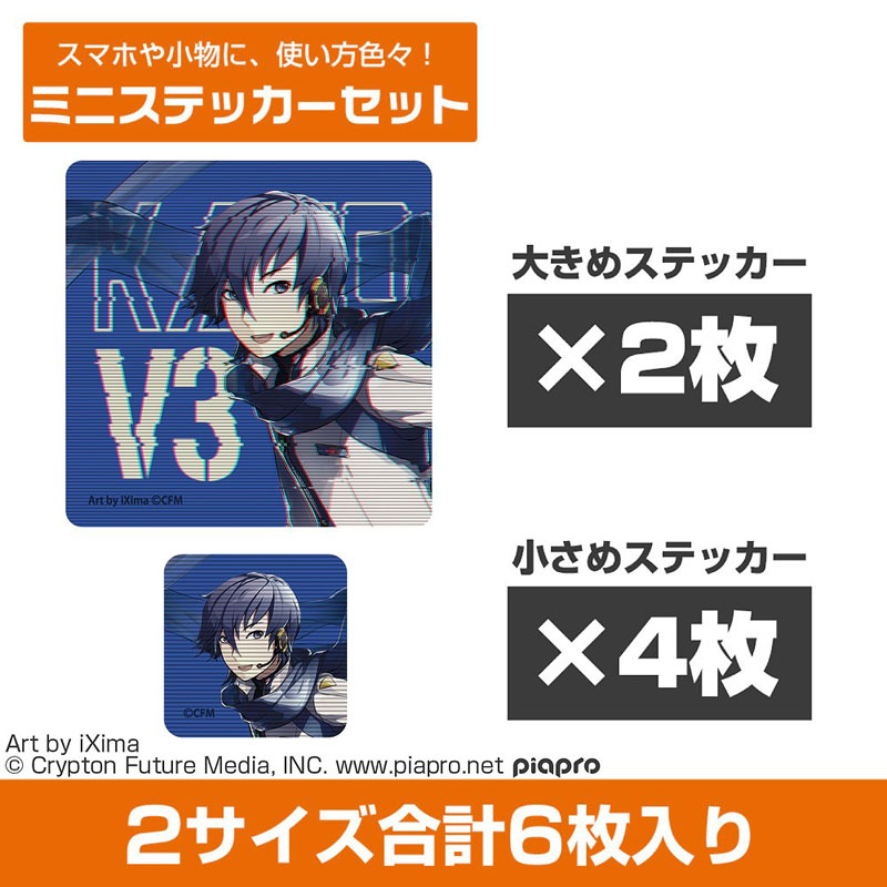 AmiAmi [Character & Hobby Shop] | KAITO V3 KAITO Mini Sticker Set