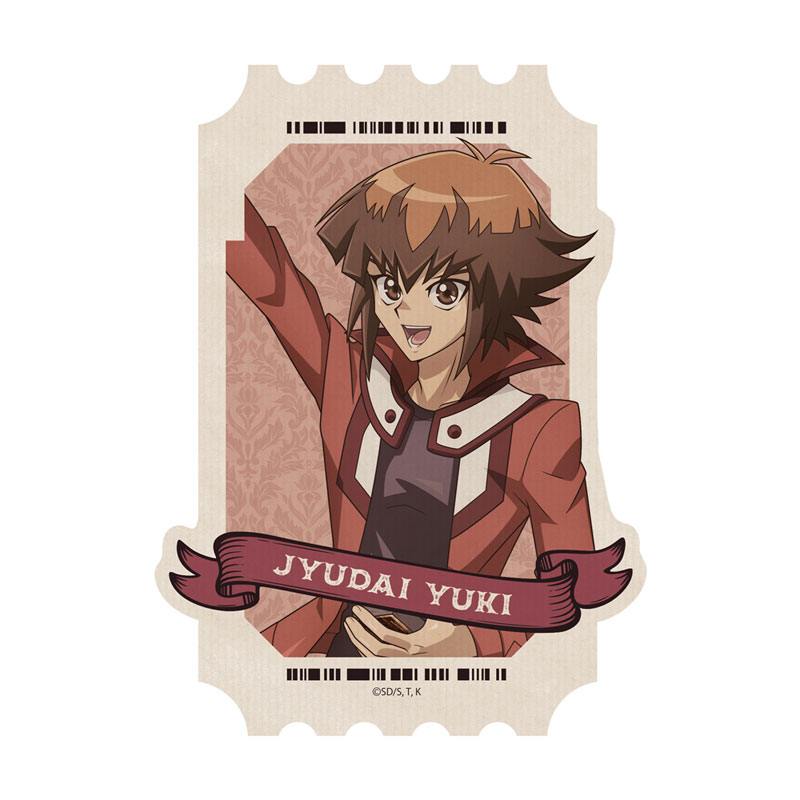 AmiAmi [Character & Hobby Shop] | Yu-Gi-Oh! Duel Monsters GX New  Illustration Jaden Yuki Outdoor Sticker Off Mode Duelist Ver.(Released)
