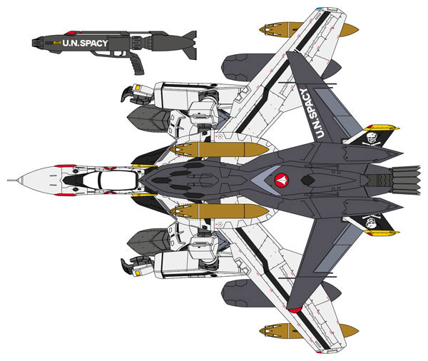 AmiAmi [Character & Hobby Shop] | 1/72 VF-0S Gerwalk w/Ghost
