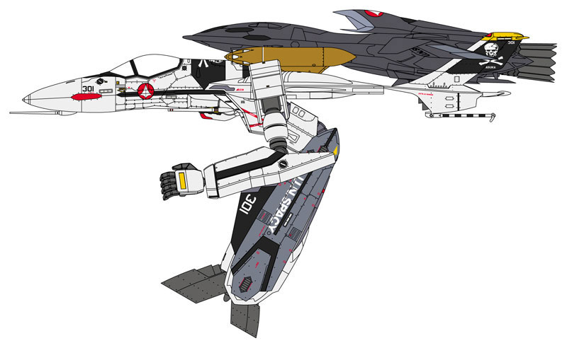 AmiAmi [Character & Hobby Shop] | 1/72 VF-0S Gerwalk w/Ghost