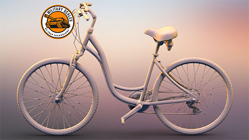AmiAmi [Character & Hobby Shop] | 1/72 Bicycle No.2(Released)