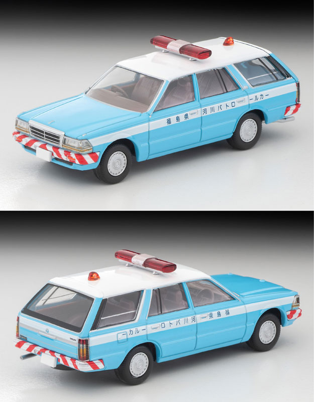 AmiAmi [Character & Hobby Shop] | Tomica Limited Vintage NEO LV-N332a Nissan  Gloria Van River Patrol Car(Pre-order)