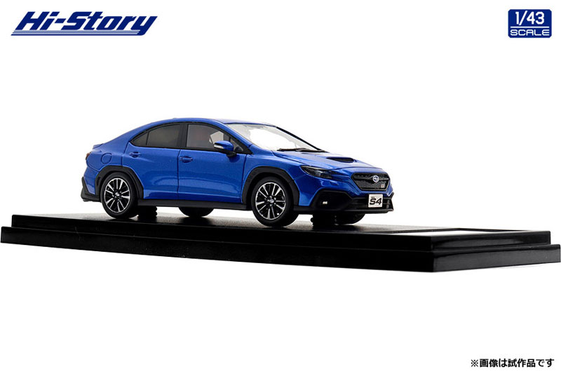 CAR-NEL 1/43 SUBARU WRX STI Type S VAB 2019 WR BLUE PEARL