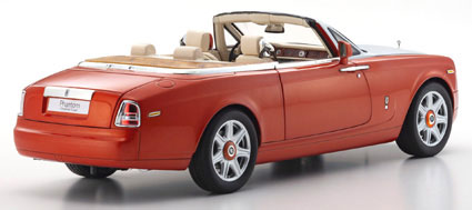 AmiAmi [Character & Hobby Shop] | KYOSHO Original 1/18 Rolls-Royce Phantom  Drophead Coupe (Orange)(Provisional Pre-order)