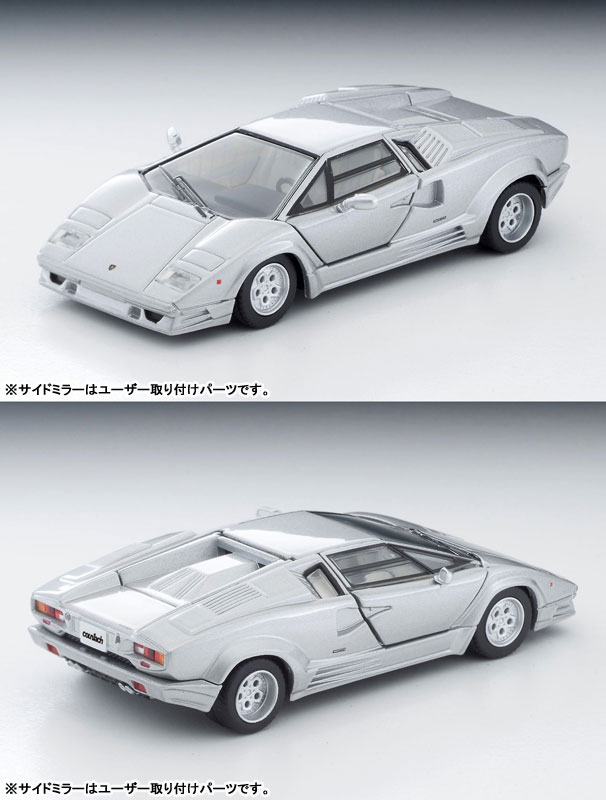 AmiAmi [Character & Hobby Shop] | Tomica Limited Vintage NEO LV-N  Lamborghini Countach 25th Anniversary (Silver)(Pre-order)