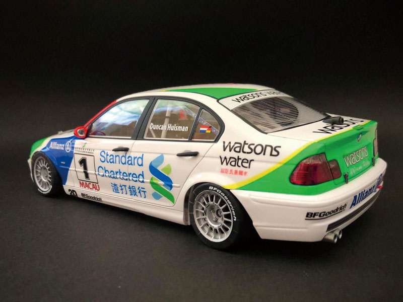 1/43 Spark BMW 320 #30 WTCC 2005 White Blue w/ Box From