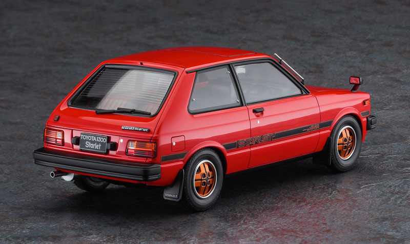 AmiAmi [Character & Hobby Shop] | 1/24 Toyota Starlet KP61 S (3 Doors) Mid  Model (1980) Plastic Model(Pre-order)