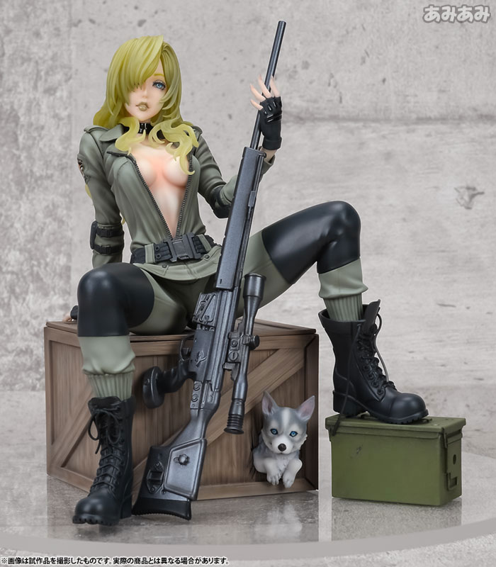 壽屋 L GEAR SOLID スナイパーウルフ スタチュー フィギュア AmiAmi [Character & Hobby Shop] | Metal Gear Solid BISHOUJO SNIPER