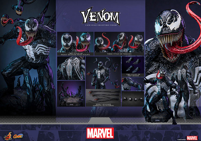ホットトイズ　Venom バストフィギュア　最終値下げ AmiAmi [Character & Hobby Shop] | Comic Masterpiece 