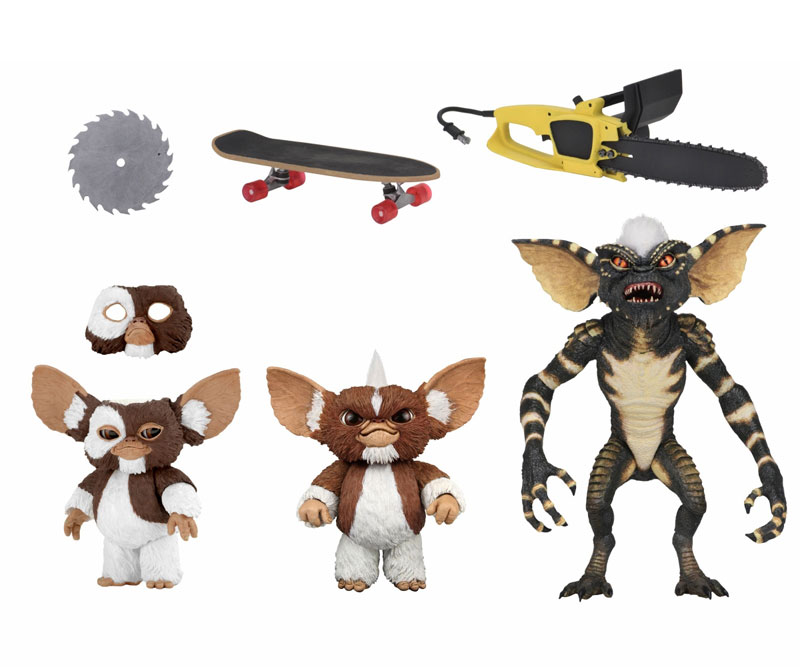 NECA Gremlins ギズモ ストライプ フィギュア 2体セット NECA Gremlins ギズモ ストライプ フィギュア 2体セット Amazon