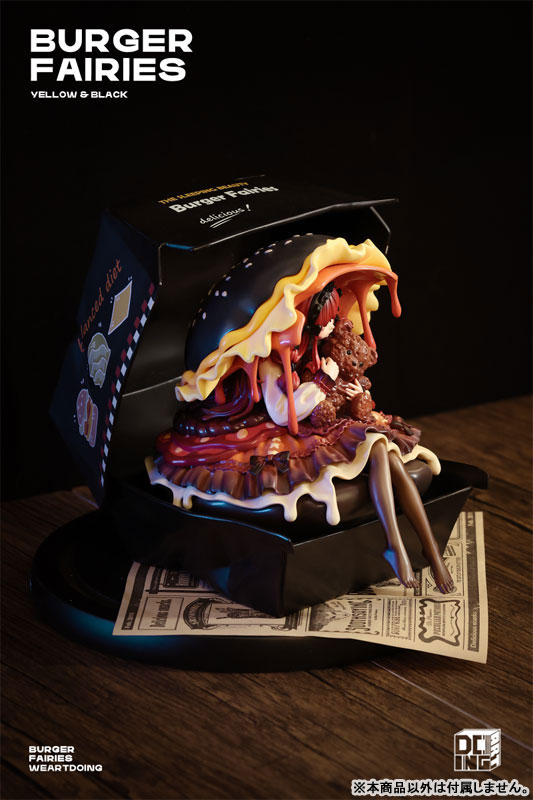 AmiAmi [Character & Hobby Shop] | [Bonus] Burger Fairies - Black