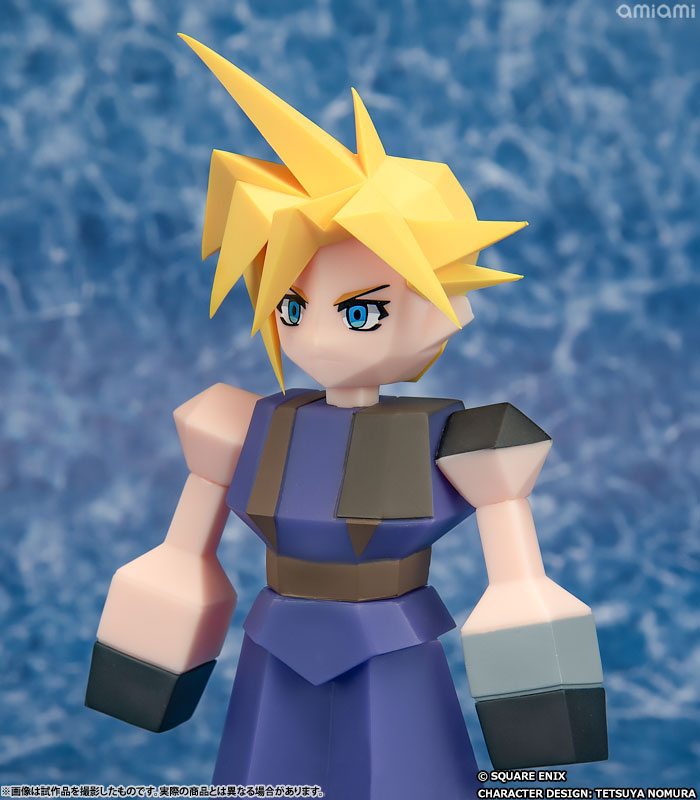 クラウド　ポリゴンソフビ　FF7 予約】FINAL FANTASYVII ポリゴンソフビ セフィロス/ザックス