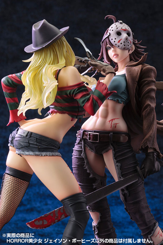 KOTOBUKIYA - HORROR美少女 フレディ・クルーガー FREDDY VS. JASON(フレディVSジェイソン) 1/7 完成品 フィギュア(SV107) コトブキヤ AmiAmi [Character & Hobby Shop] | HORROR BISHOUJO Freddy vs