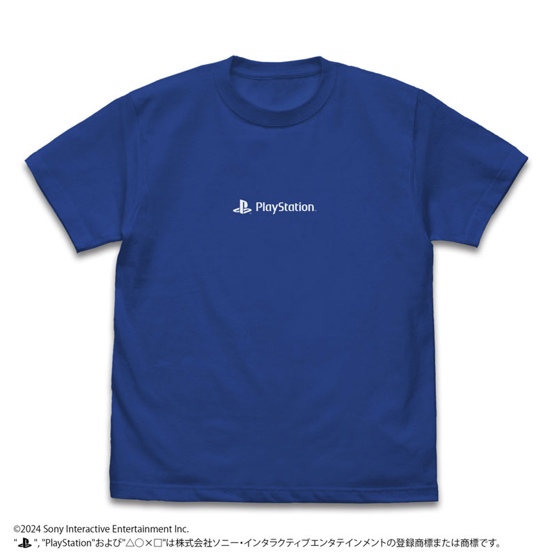 AmiAmi Character Hobby Shop PlayStation Controller T shirt for PlayStation ROYAL BLUE XL Pre order
