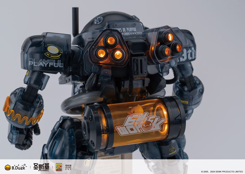 AmiAmi [Character & Hobby Shop] | SOSKILL x ULTRA EGG SpaDuck 19th  Anniversary Exclusive Black Warrior ver. Plastic Model Kit(Provisional  Pre-order)