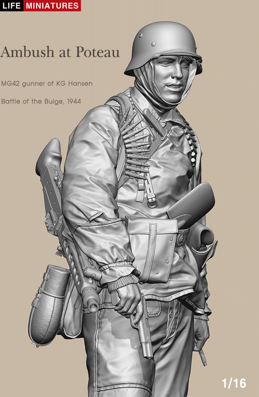 ゲームキャラクター wanikun AmiAmi [Character & Hobby Shop] | 1/16 WWII German Ambush at