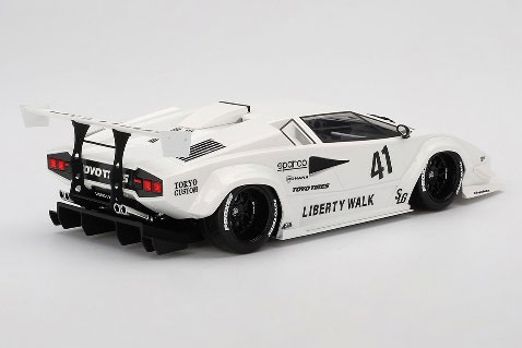 AmiAmi [Character & Hobby Shop] | 1/18 Lamborghini Countach LB-WORKS Tokyo  Auto Salon 2024 White(Pre-order)