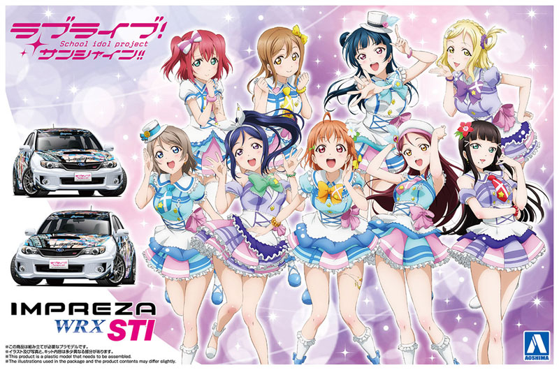 AmiAmi [Character & Hobby Shop] | 1/24 Itasha No.2 Love Live