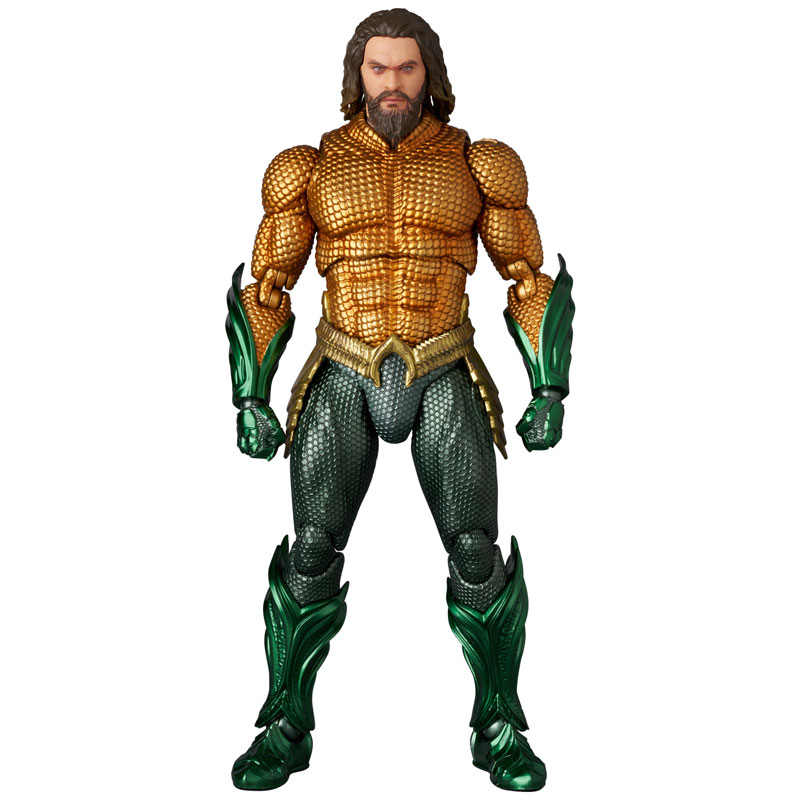 AmiAmi [Character & Hobby Shop] | MAFEX No.267 MAFEX AQUAMAN (GOLD