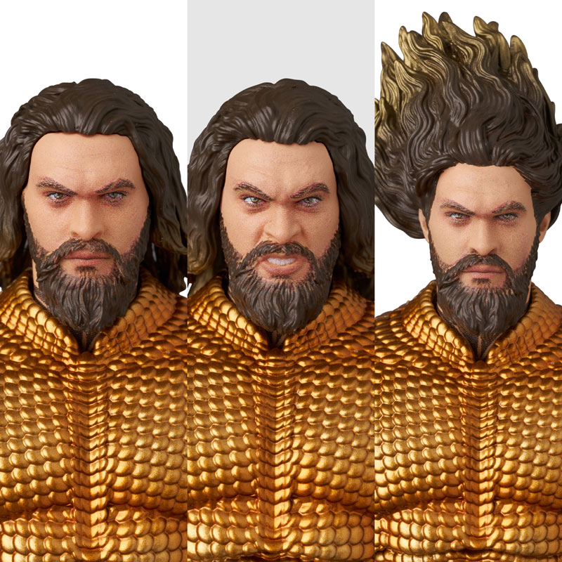 AmiAmi [Character & Hobby Shop] | MAFEX No.267 MAFEX AQUAMAN (GOLD