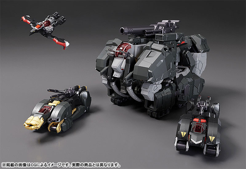 AmiAmi [Character & Hobby Shop] | THE GATTAI HAGANE WORKS Dancouga