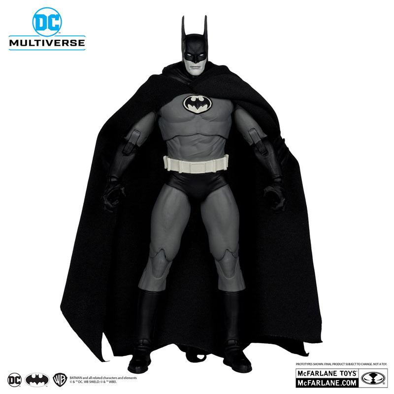 Batman Black & White フィギュア Batman Black & White 5 Inch Statue Figure - Batman by Joe