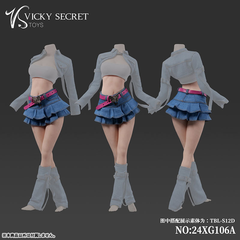 AmiAmi [Character & Hobby Shop] | 1/6 Outfit Fashion Denim Skirt