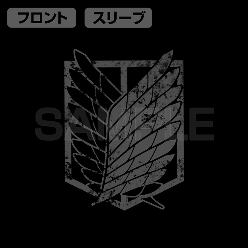 COSPA 進撃の巨人 調査兵団 T/Cコーチジャケット /BLACK-M 画像 6