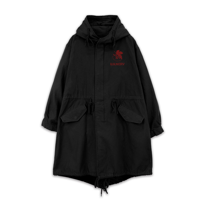 COSPA EVANGELION U.N.NERV M-51 Jacket /BLACK-L รูปภาพ 3