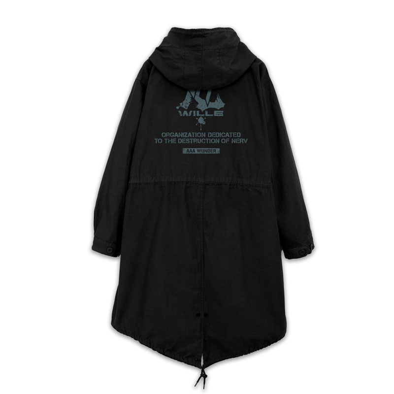 COSPA 에반게리온 WILLE&AAA 분더 M-51 재킷 /BLACK-XL 이미지 2