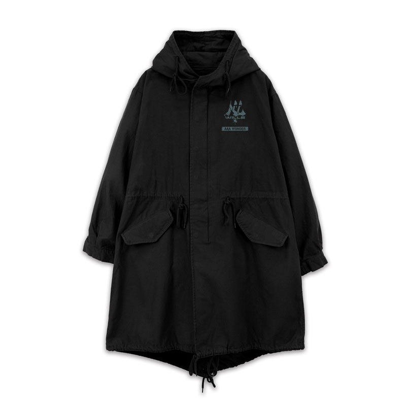 COSPA 에반게리온 WILLE&AAA 분더 M-51 재킷 /BLACK-XL 이미지 3