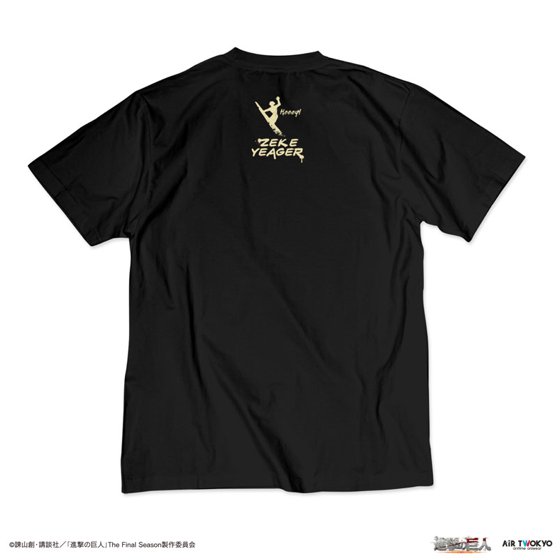 GADID ANONIEM Tシャツ 2023ss ZEKE/BLACK メンズ