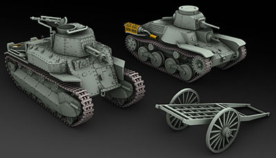 AmiAmi [Character & Hobby Shop] | 1/72 IJA, Type 89 Medium Tank