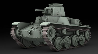 AmiAmi [Character & Hobby Shop] | 1/72 IJA, Type 89 Medium Tank