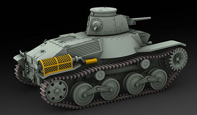 AmiAmi [Character & Hobby Shop] | 1/72 IJA, Type 89 Medium Tank