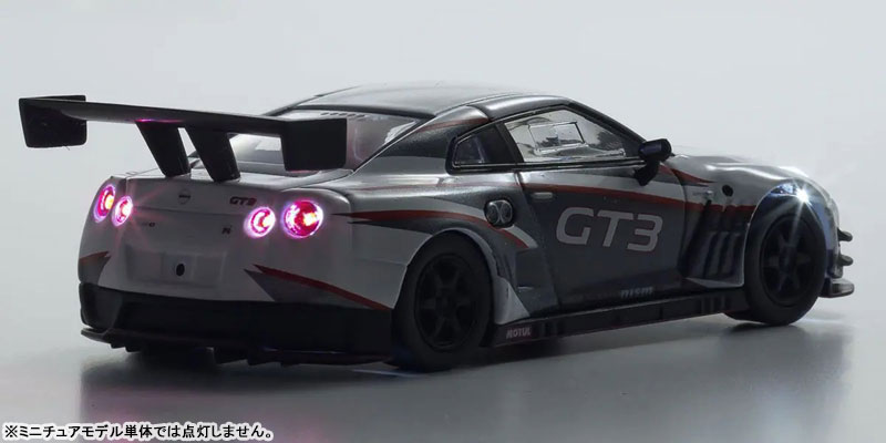 完売！京商 オリジナル 1/64 [MOTN] ニスモ R35 GT-R GT3 KYOSHOオリジナル 1/64 [MOTN] ニスモ R35 GT-R GT3 LED搭載