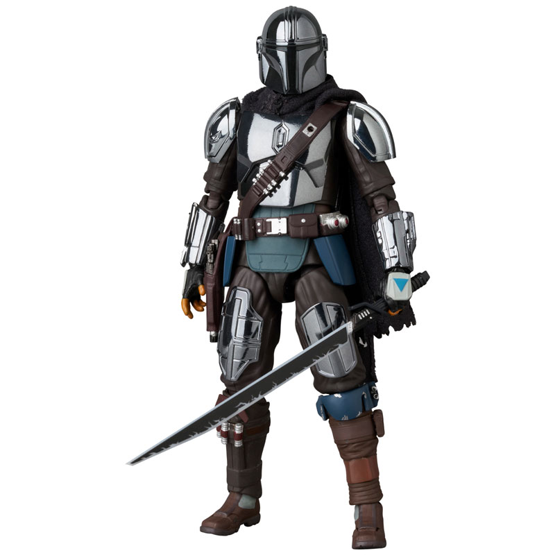 Medicom Toy Mafex No.256 Ster Wars The Mandalorian Chrome