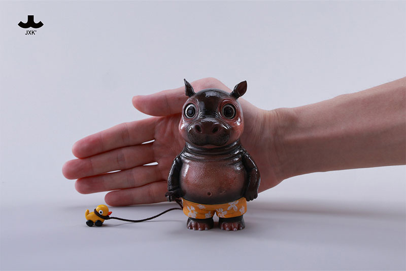 HIPPOさま JXK-Baby Hippopotamus Figurine- MooDeng 3 PRE-ORDER SHIPS