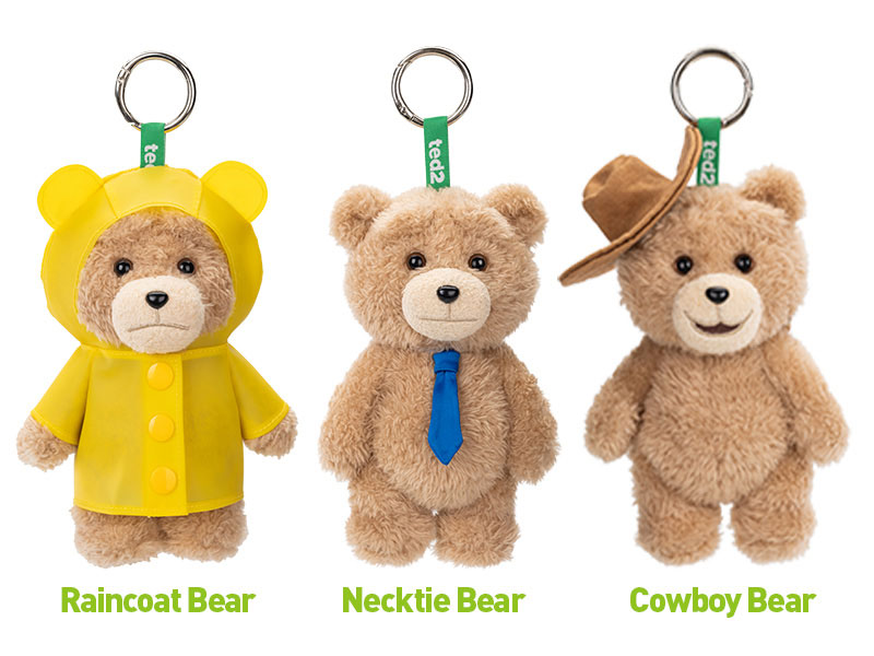 ted2 テディベア Action plush pendant ぬいぐるみ AmiAmi [Character & Hobby Shop] | Ted2 Teddy Bear Action