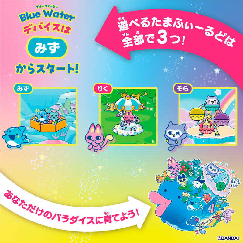 AmiAmi [Character & Hobby Shop] | Tamagotchi Paradise - Blue