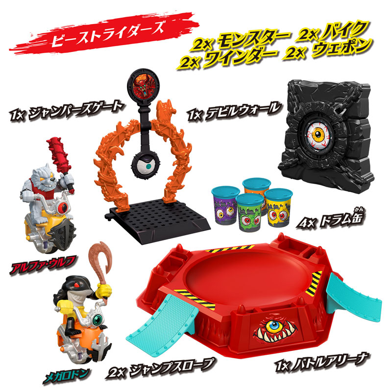 AmiAmi [Character & Hobby Shop] | MonsMoto DX Battle Arena Set 01