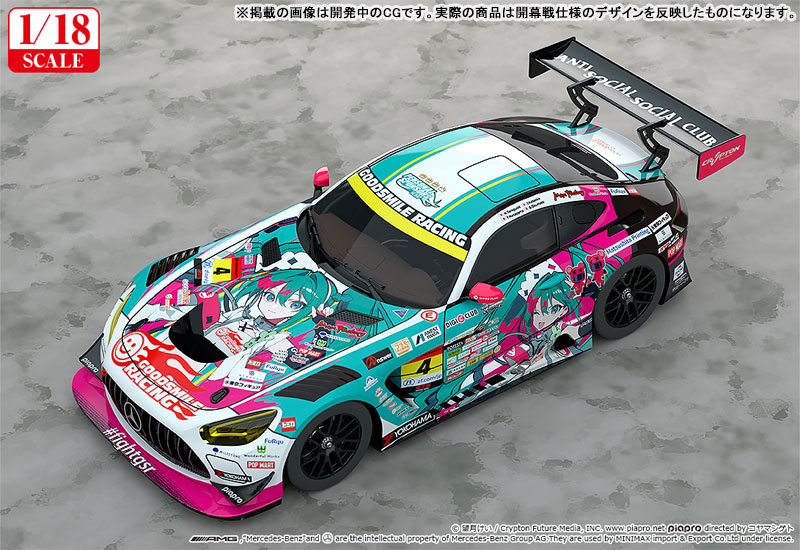AmiAmi [Character & Hobby Shop] | 1/18 Hatsune Miku GT