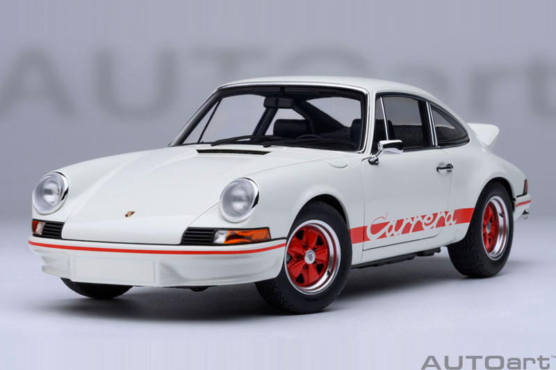 新同品【VISION】Porsche 911 Carrera RS 2.7 白赤 新同品【VISION】Porsche 911 Carrera RS 2.7 白赤 新同品
