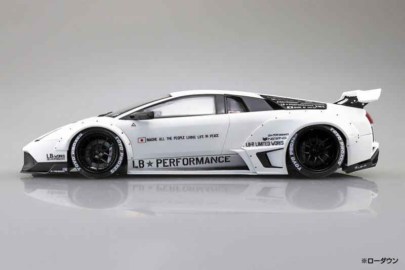 LBWK LB Murciélago 1/64 2台豪華専用アクリル台座付 AmiAmi [Character & Hobby Shop] | 1/24 Liberty Walk No.20 LB Works