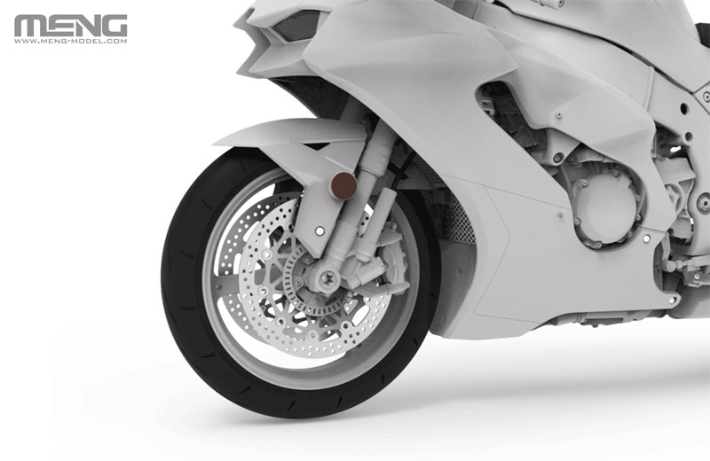 Meng Model MT-007: Motorbike scale model kit 1/9 scale