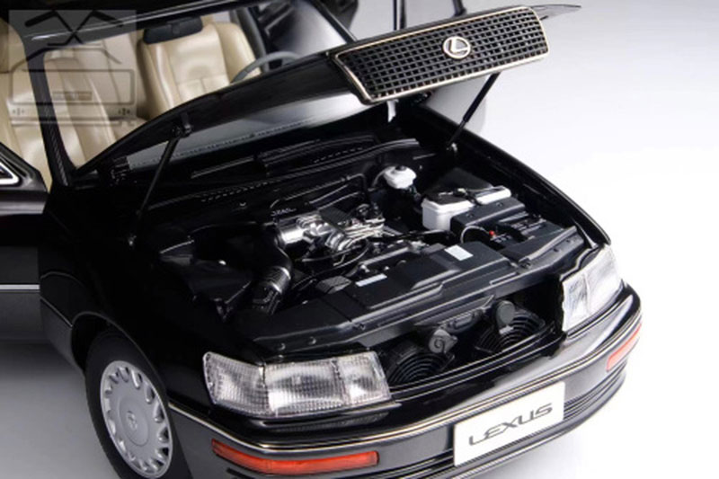 激レア/Lexusレクサス LS400 絶版 1/18 1/18 Toyota Lexus LS400 First Generation Silver Diecast