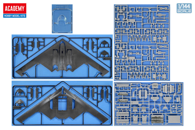 AmiAmi [Character & Hobby Shop] | 1/144 B-2A Spirit Tactical